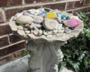Outdoor Mini Bird Bath