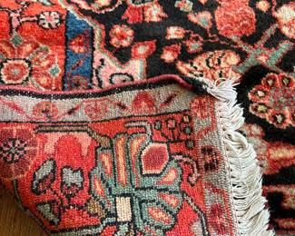 Detail: semi antique oriental rug, 5' x 8' approx.