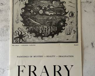 Michael Frary (1918 -2005) program "PAINTINGS OF MYSTERY- REALITY- IMAGINATION" 