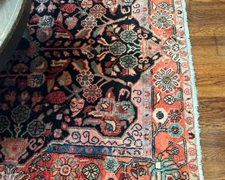 Detail: semi antique oriental rug, 5' x 8' approx.