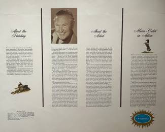 Olaf C. Weighorst (1899 - 1988, ; Denmark California) bio and COA Weyerhauser Corp.