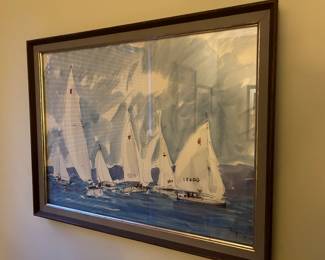 Michael Frary (U.T. at Austin, TX , 1918 - 2005), 18 x 24" watercolor $650.00