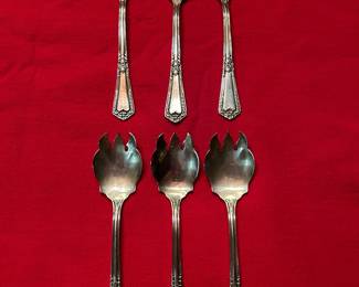 Maier & Berkele sterling ice cream forks