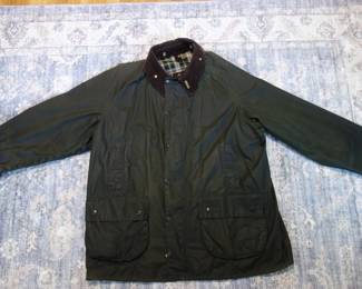 Men's Barbour waxed coat