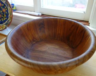 wooden salad bowl