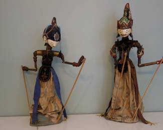 Indonesian puppets
