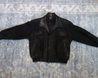 leather biker jacket