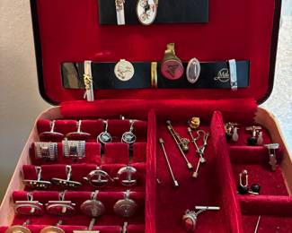 Cufflinks and Tie tacks