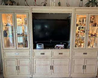 Stanley Wall Entertainment Center. This is a 3 piece unit and can be split up.
