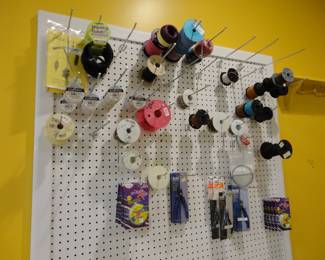 Bead Making Items/In the back we have lots of beads and stones for jewelry making