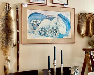 G.E. Mullan prints. Badger full pelt.