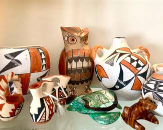 Vintage pottery small to miniature size