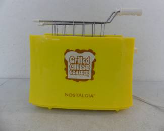 Nostalgia Grilled Cheese Toaster Model #TCS2 - Yellow