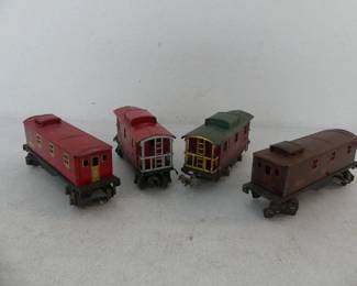 Vintage Lionel Train Cars - 4 in All