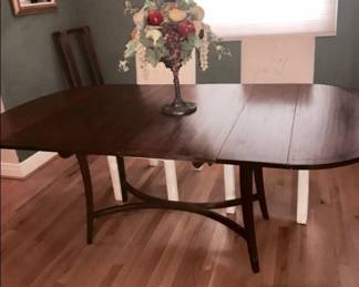 VINTAGE DNRM TABLE w/4 LEAVES+ PADS (reduced to $400.)