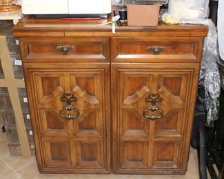 Sewing  wood cabinet
