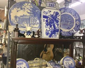 Vintage + Antique Blue & Whites