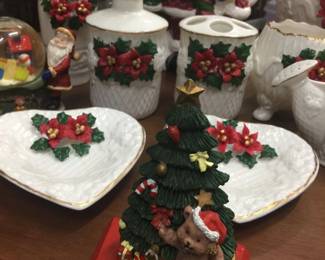 Xmas iron stocking holder