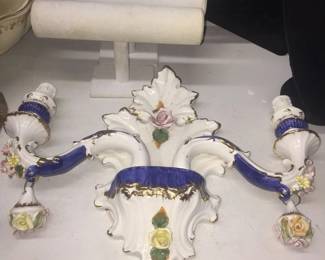 Beautiful Porcelain candle holders