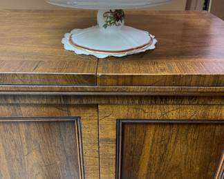 Henredon Bar vintage on coasters top opens