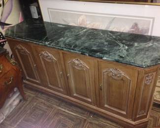 Beautiful marble top console 