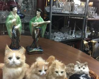 RABBIT FUR KITTIES  5 totaling 