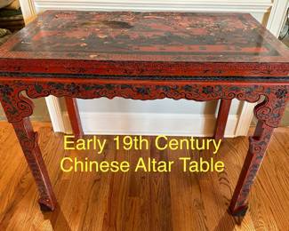 Early 19th Century Chines Altar Table