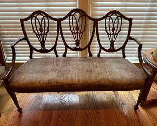 Antique 3Seat Bench