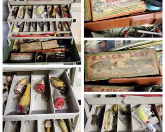Plano Tackle Box with lures
