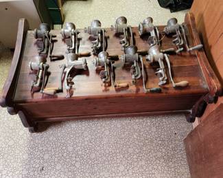 Antique Meat Grinders Collection