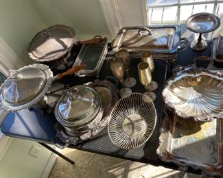 Silver Plate Serving Wear