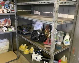 Lots of Steel Shelving