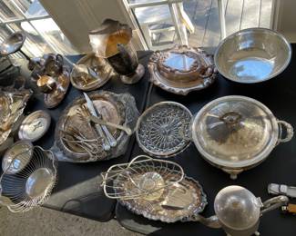 Silver Plate Serving Wear