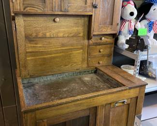 Antique Hoosier Cabinet