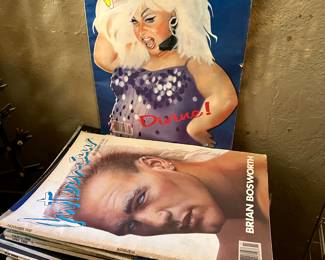Collection of Interview Magazines from the 1980’s featuring Divine