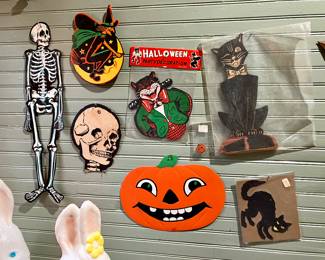 Vintage Halloween die cuts