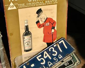 Vintage Alabama license plates