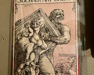 1977 Birmingham Sidewalk Art Show poster
