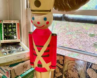 Lighted plastic toy soldier
