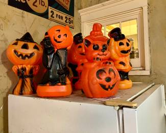 Halloween blow molds
