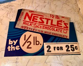Nestle store display sign