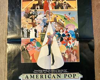 Ralph Bakshi’s “American Pop” film poster