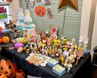 Vintage Easter candy containers