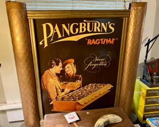 Pangburn’s candy turtles advertisement
