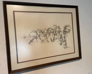 an original drawing, signed...