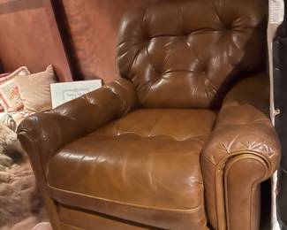 Leather club chairs like new!