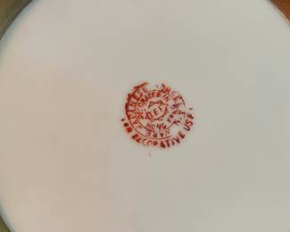 JAPANESE PORCELAIN PLATE..