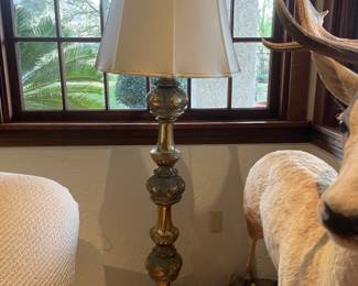 Beautiful brass floor lamp...