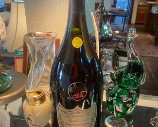 1982 Dom champagne... A good year.