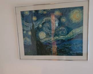 Van Gogh Starry Night Framed Print 